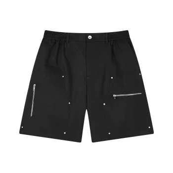 PASET Cargo Shorts Unisex Black