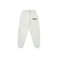 Snowflake Gray Letter Fleece-Lined Sweatpants Basic