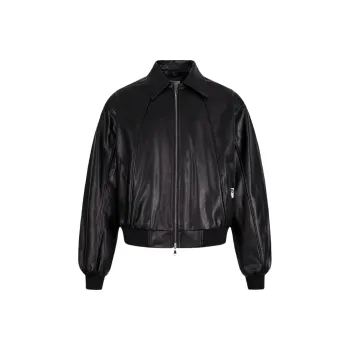 PMET Leather Jacket Unisex Black Brown