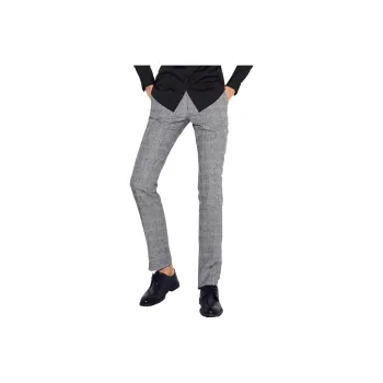 Yiwen Suit Trousers Men Gray