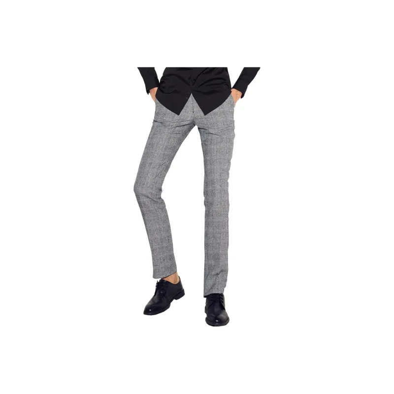 Yiwen Suit Trousers Men Gray-0