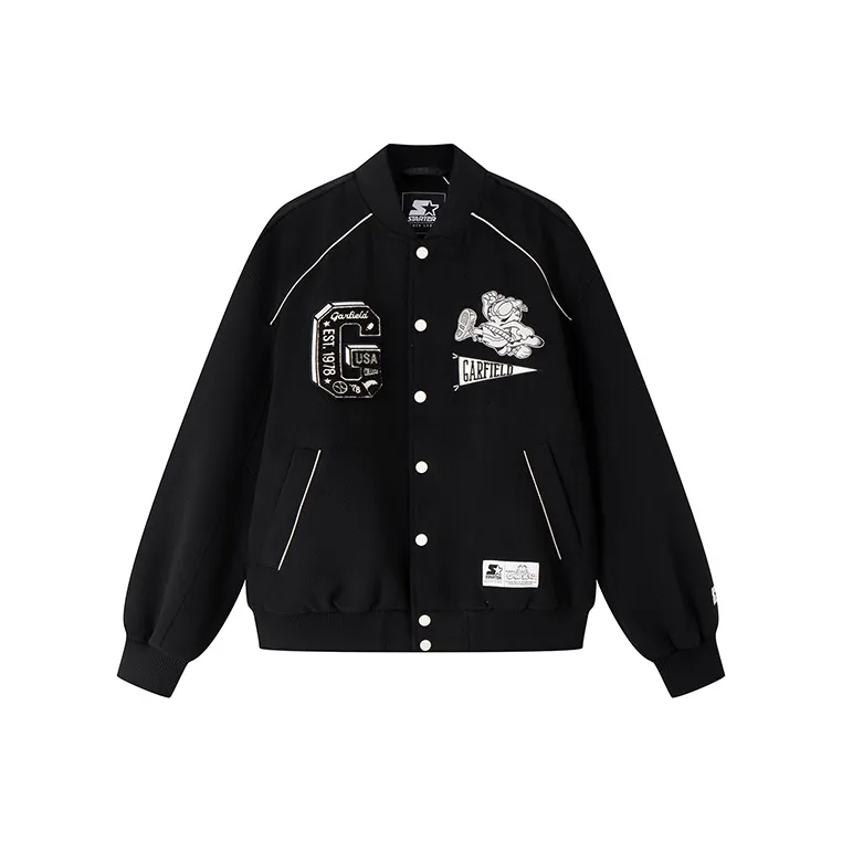STARTER x GARFIELD Jackets Coats Unisex Black-0