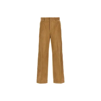 PALM ANGELS Side Stripe Detailed Corduroy Pants