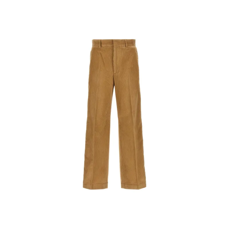 PALM ANGELS Side Stripe Detailed Corduroy Pants-0