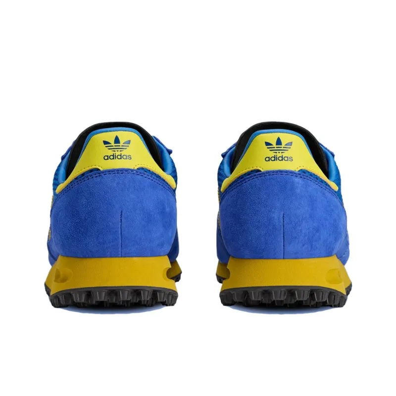 Adidas Originals TRX Mesh SPZL Anti Slip Wear Resistant Low Top Casual Running Shoes Men's Blue Yellow-3