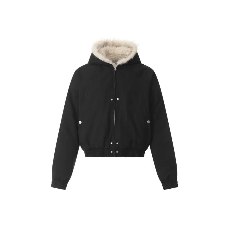 ONITSOP Warm Puffer Jacket Unisex Black-0