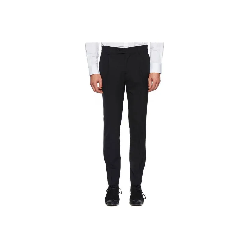 DANIELE ALESSANDRINI Suit Trouser Men's Black-0