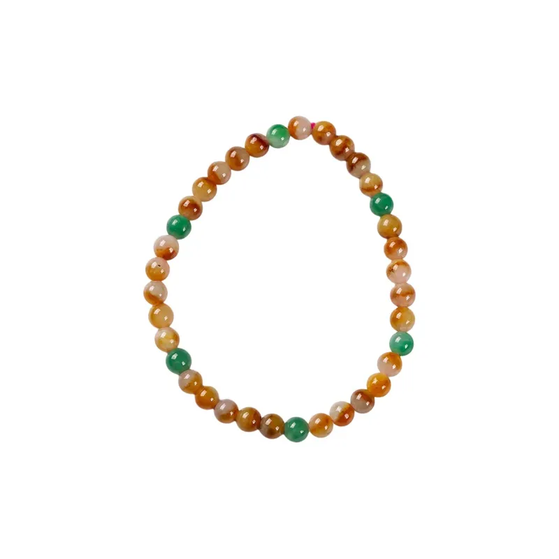 Execute The Blessing Glutinous Jade Jadeite Bracelets Unisex-0
