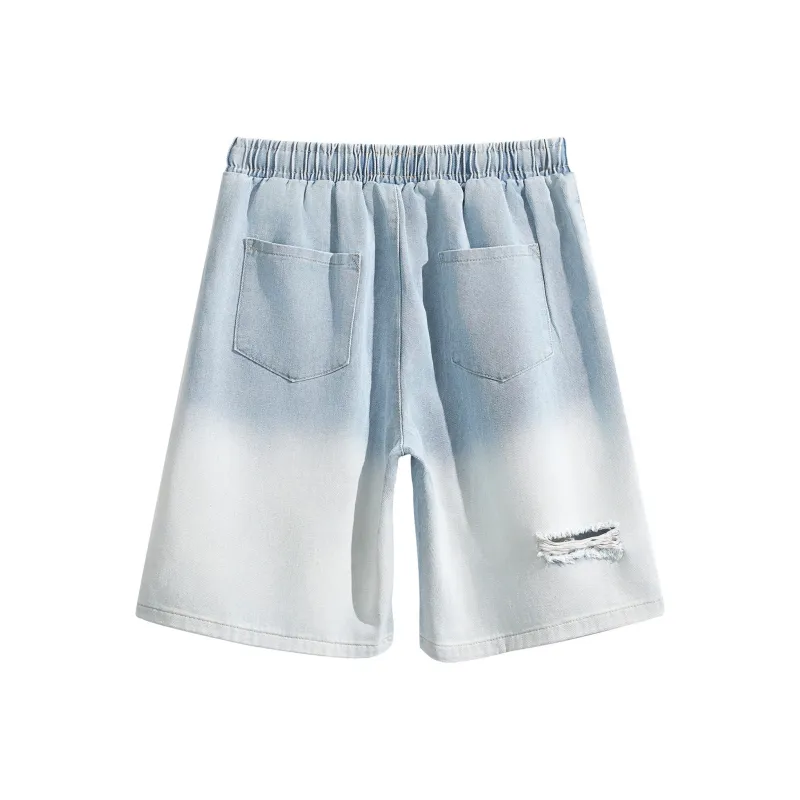 ZMOH Denim Shorts Unisex Couple's-22
