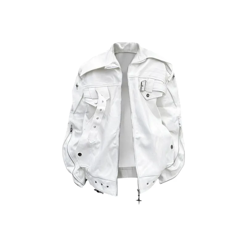 Lulifama Leather Jackets Coats Unisex-0