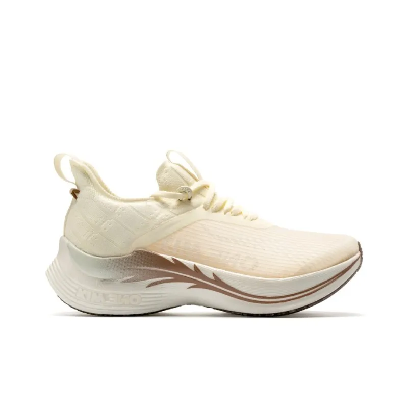 ONEMIX Light Nails Running Shoes Unisex Ivory White-1