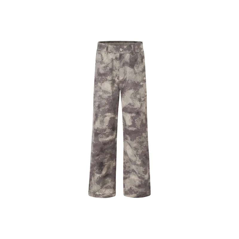 UNKNOWTAL Cargo Pants Unisex Desert Camouflage-0