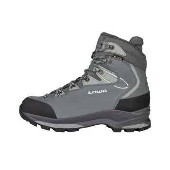 Lowa Anti Slip Wear Resistant High Top Hiking Shoes Women's Gray
