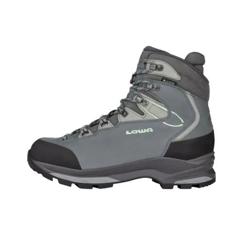Lowa Anti Slip Wear Resistant High Top Hiking Shoes Women's Gray