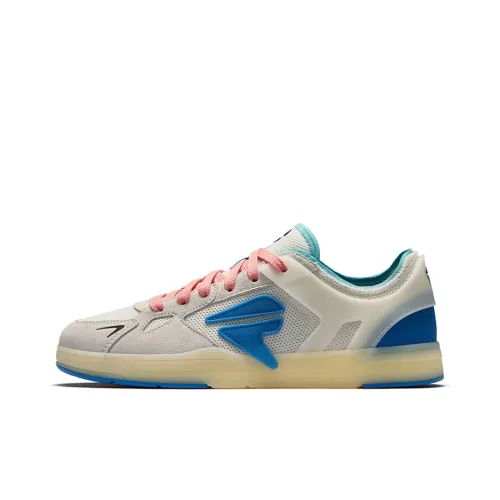 FILA FUSION GRAB Skateboard Shoes Low Top Skateboard Shoes Men's White Blue