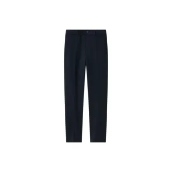 Jiumuwang Men's Pants Expert Suit Trouser Men's Navy Blue
