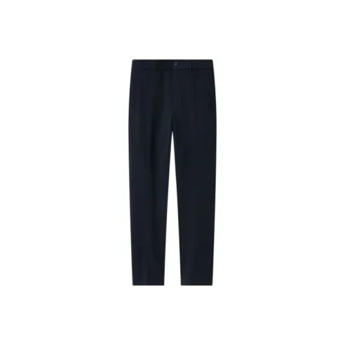Jiumuwang Men's Pants Expert Suit Trouser Men's Navy Blue