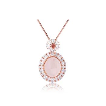 CHINA GOLD Natural Agate Necklaces Women's