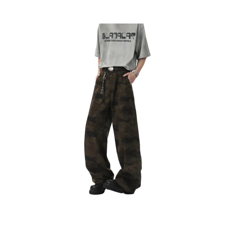 YATSI Cargo Pants Unisex Jungle Camouflage-0