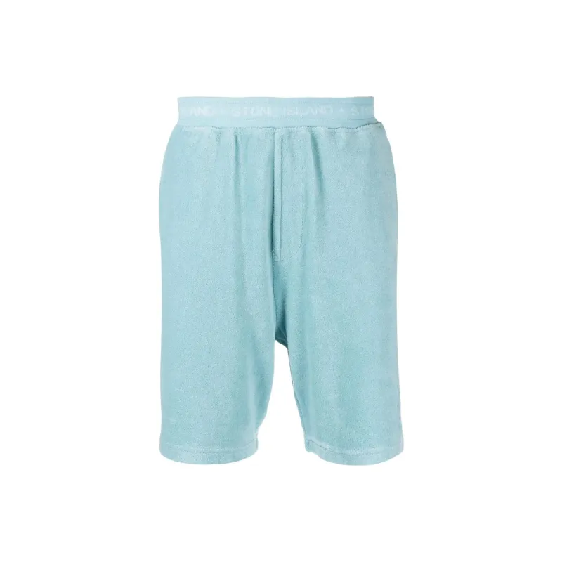STONE ISLAND Casual Shorts Men Blue-0
