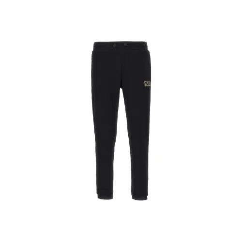 Emporio Armani logo intarsia-knit virgin-wool jumper