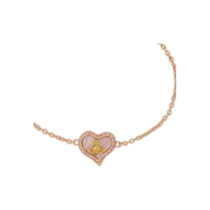 Vivienne Westwood Brass Bracelets Unisex Rose Gold-2