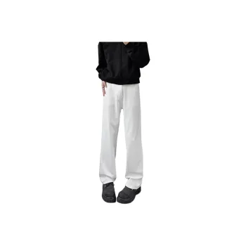 WARNING LIGHT Jeans Unisex White