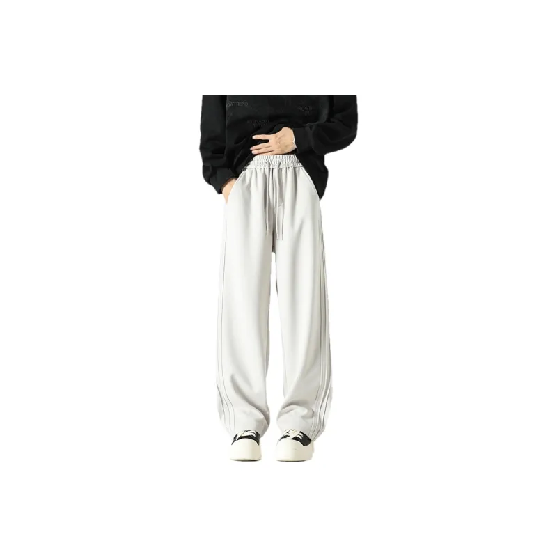 WHELVE Casual Pants Unisex Ecru-0