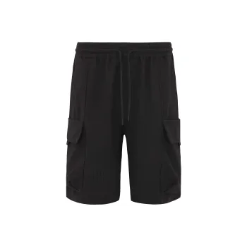 CAT Cargo Shorts Unisex Black