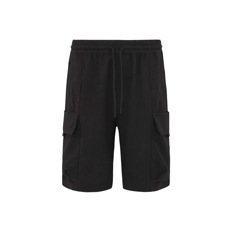 CAT Cargo Shorts Unisex Black-0