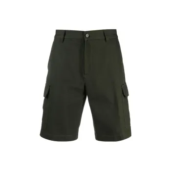 Loro Piana Cargo Shorts Men Dark Green