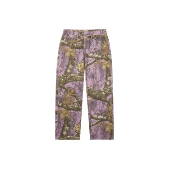 HUF REALTREE Co brand Jeans Unisex Lilac Color