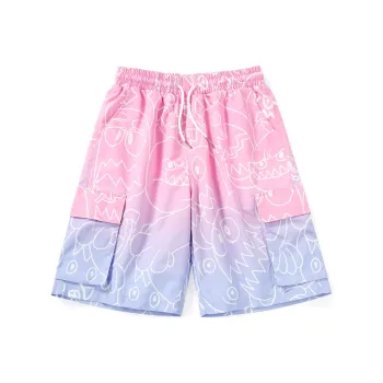 Bt Loose Fit Shorts Unisex Gradient