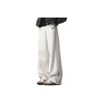 PAL ONGACO Casual Pants Unisex Gray