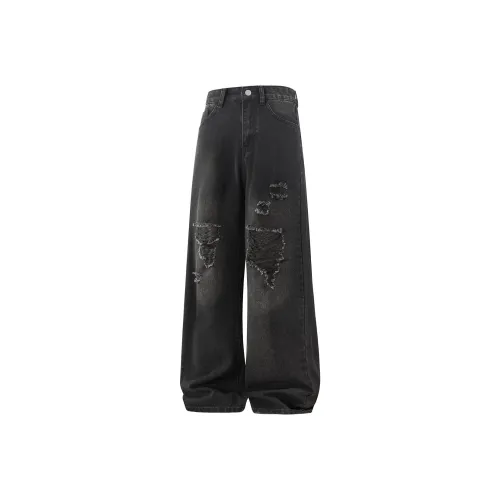 Qnxeey Jeans Unisex