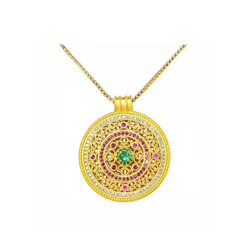 GUANFEI Ice Type Necklaces Women's
