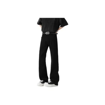 MEIPIN TANG Jeans Unisex Black