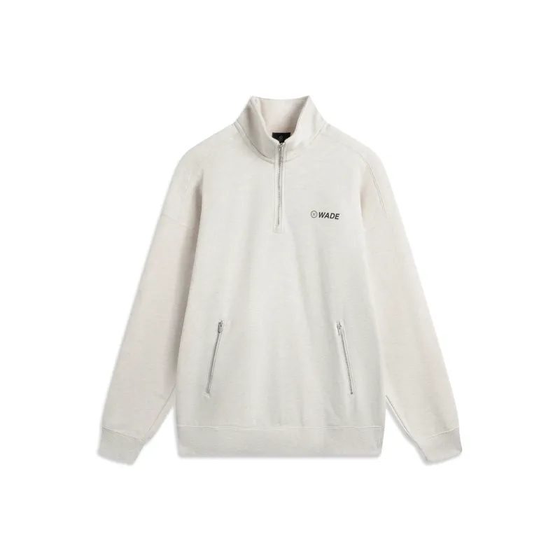 LiNing Sweatshirt Men's Heather Gray Tile Gray-0