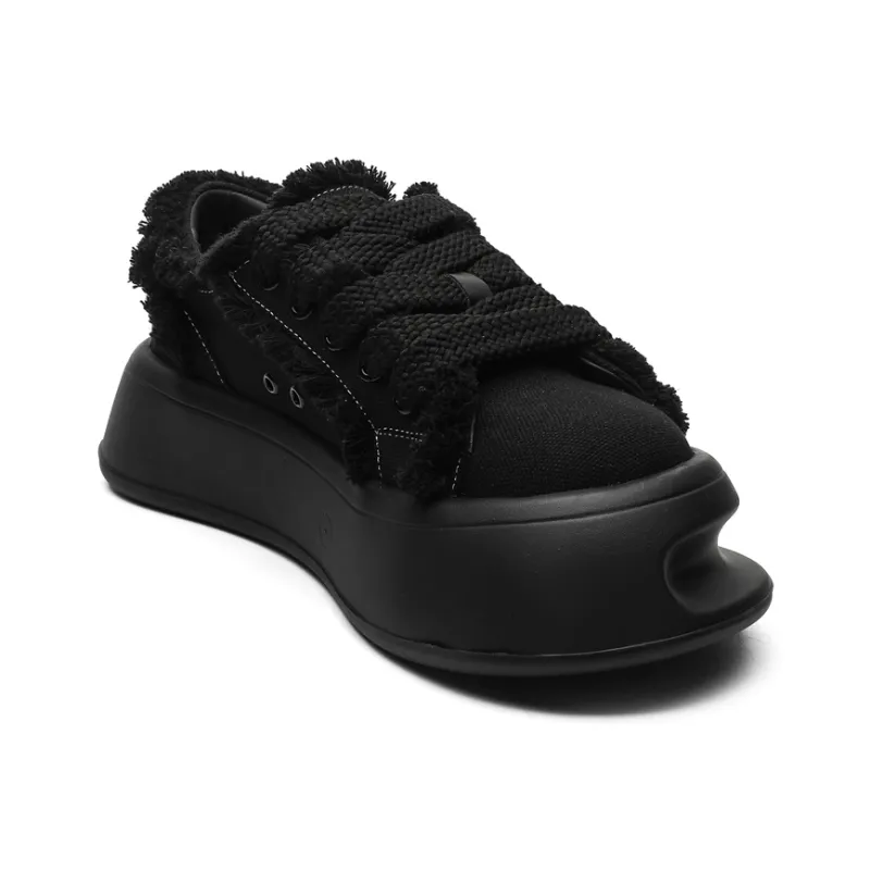 ACEMICKY Cushioning, Slip Resistant, Abrasion Resistant, Waterproof Low Top Casual Shoes Men's Black-1