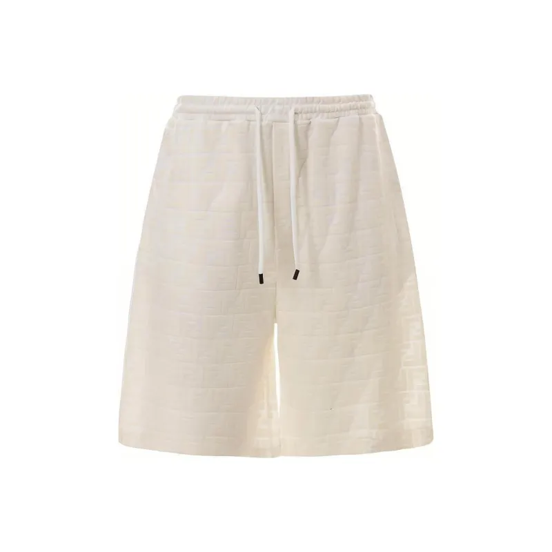 FENDI SS21 Casual Shorts Men's White-0