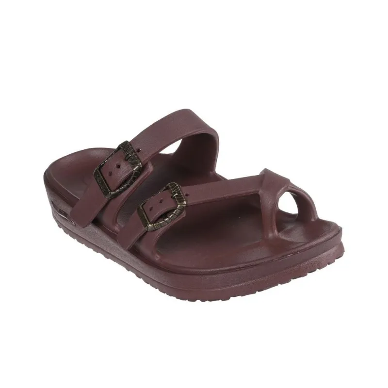 Skechers Arch Fit Cali Breeze 2.0 Cushioning Slide Slippers Women's Umber-2
