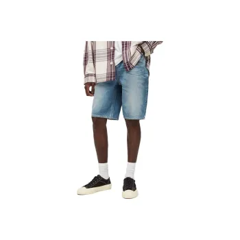 ALLSAINTS Denim Shorts Men Light Indigo