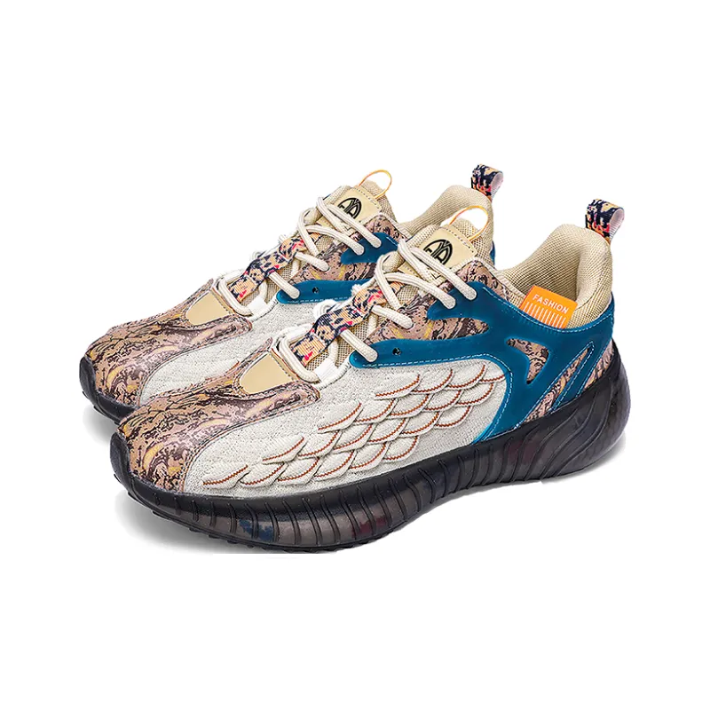 Yi Jiabao Cushioning Slip Resistant Low Top Casual Shoes Men's-7