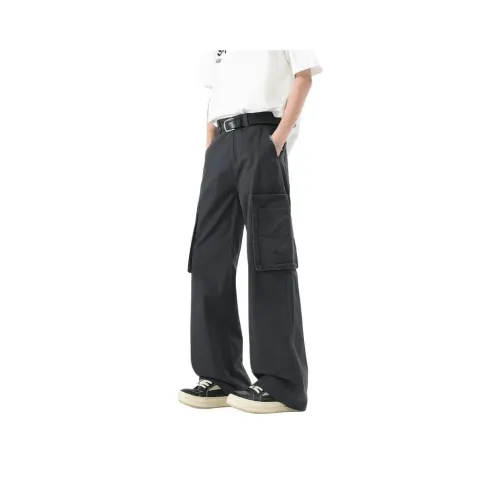 RENBEN Cargo Pants Unisex Navy Blue
