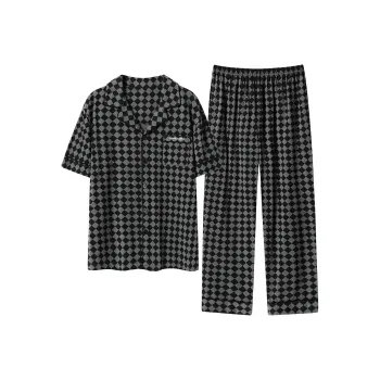 FENTENGCARE Pajama Set Men's Black