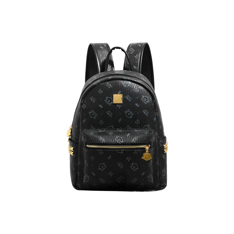 MINLUBAOLUO PU Backpack Unisex Multicolor-0