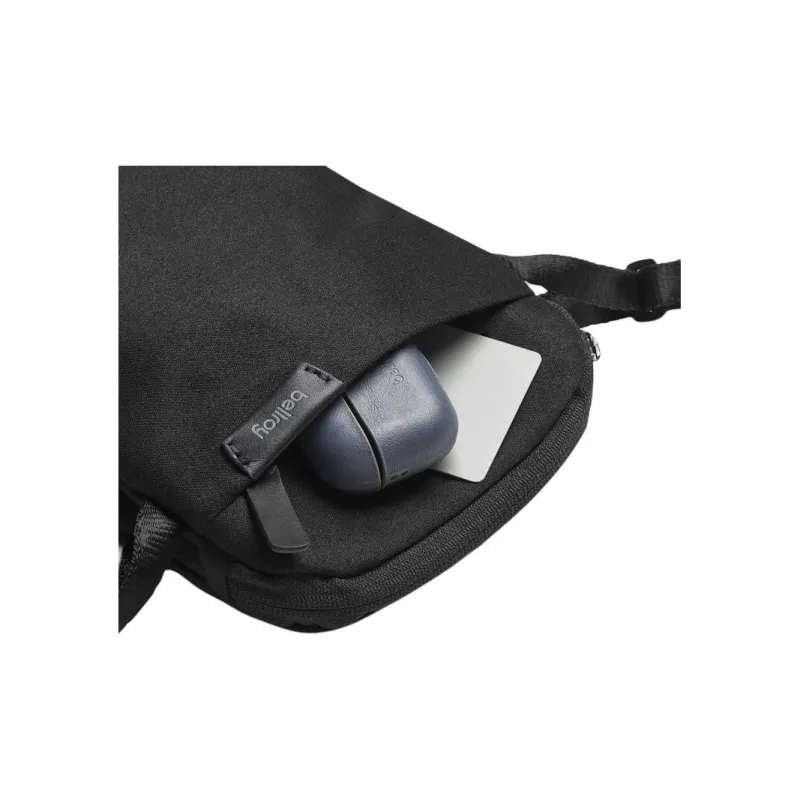 BELLROY Leather Shoulder Bag, Crossbody Bag Unisex Melbourne Black-5