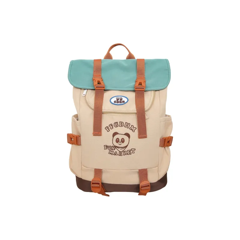 H YXIANG Nylon Backpack Women's Multicolor-3