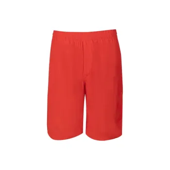 Y 3 Casual Shorts Men Orange Red