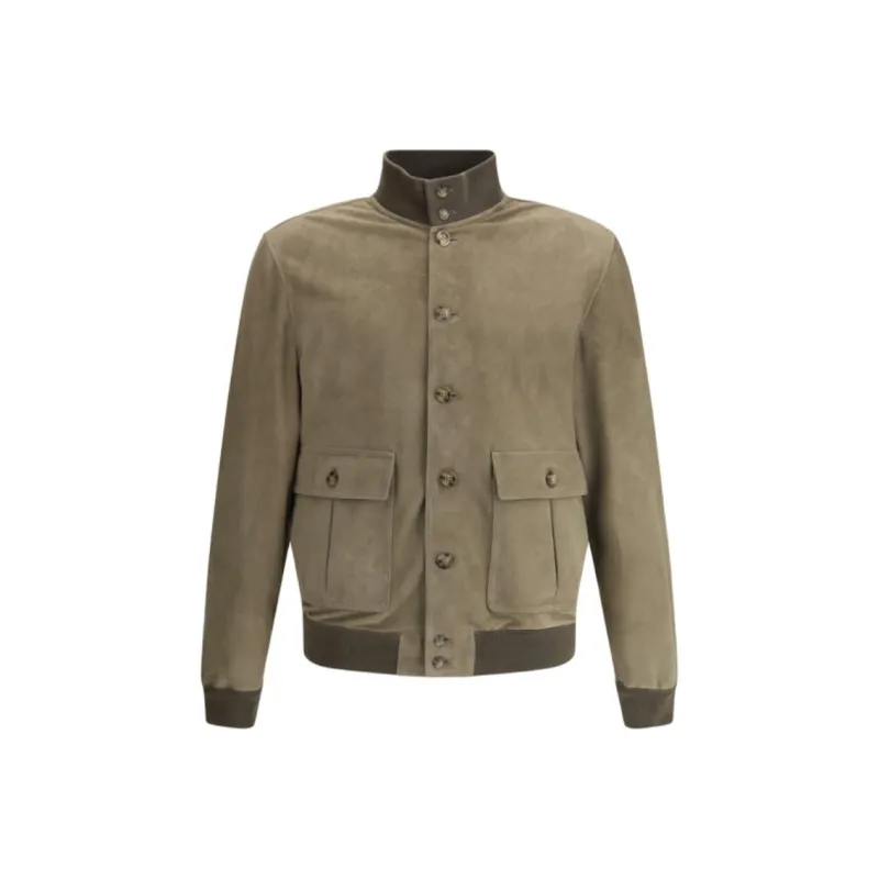 VALSTAR Leather Jacket Men's Umber-0